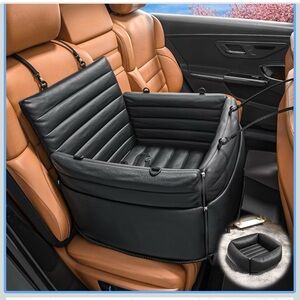 ⭐️6Lbs Dog Car Seats for Small Dogs,3-in-1 Dog Booster Car Seat/Front/Back Seat